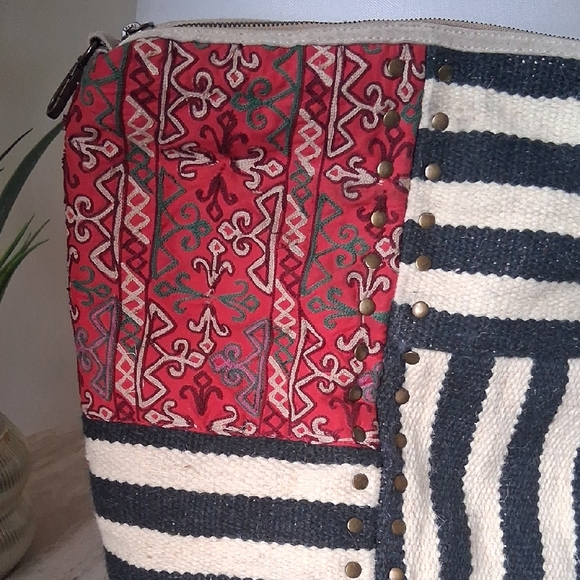 Free People multicolor patchwork backpack - Picture 2 of 9